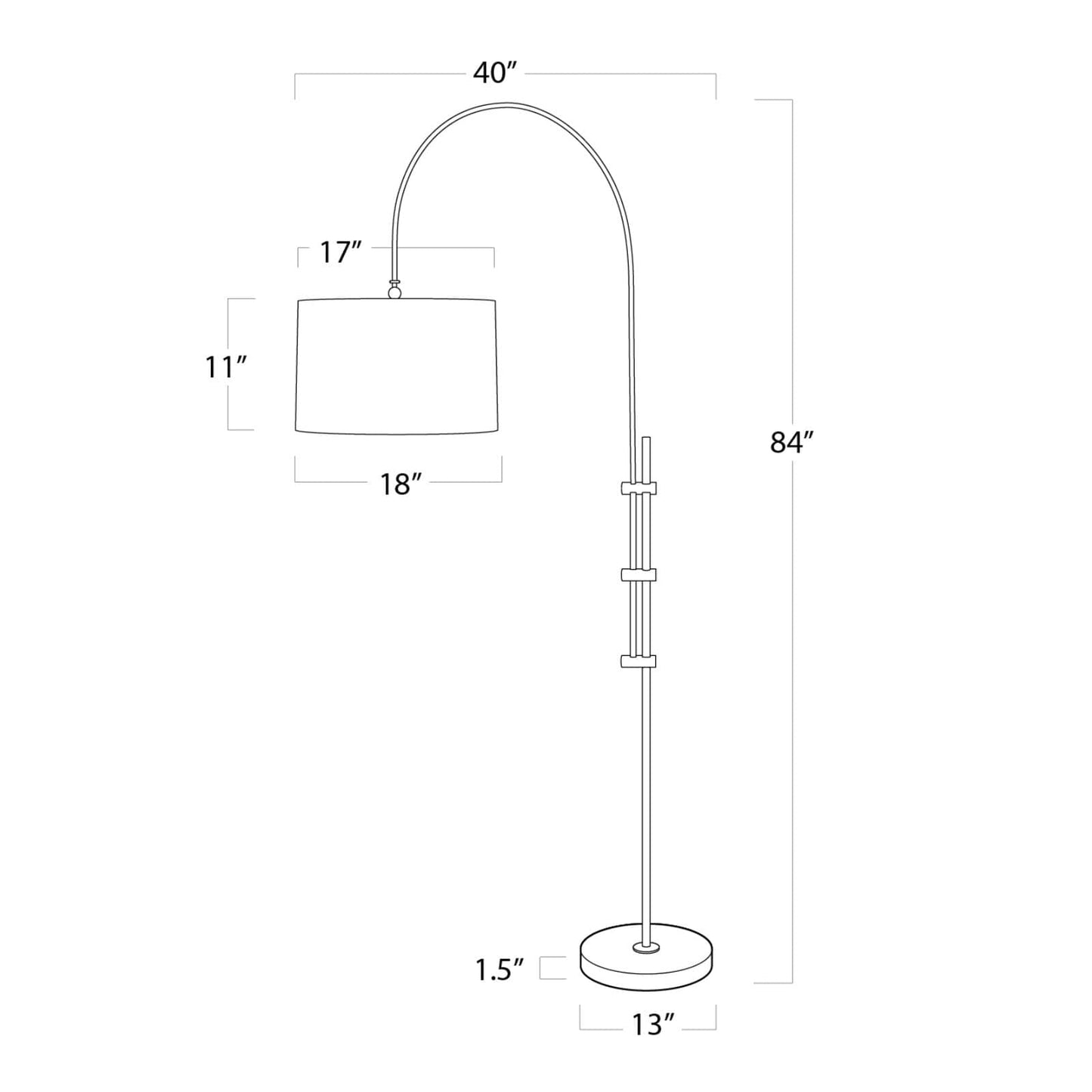 Watson Arc Floor Lamp