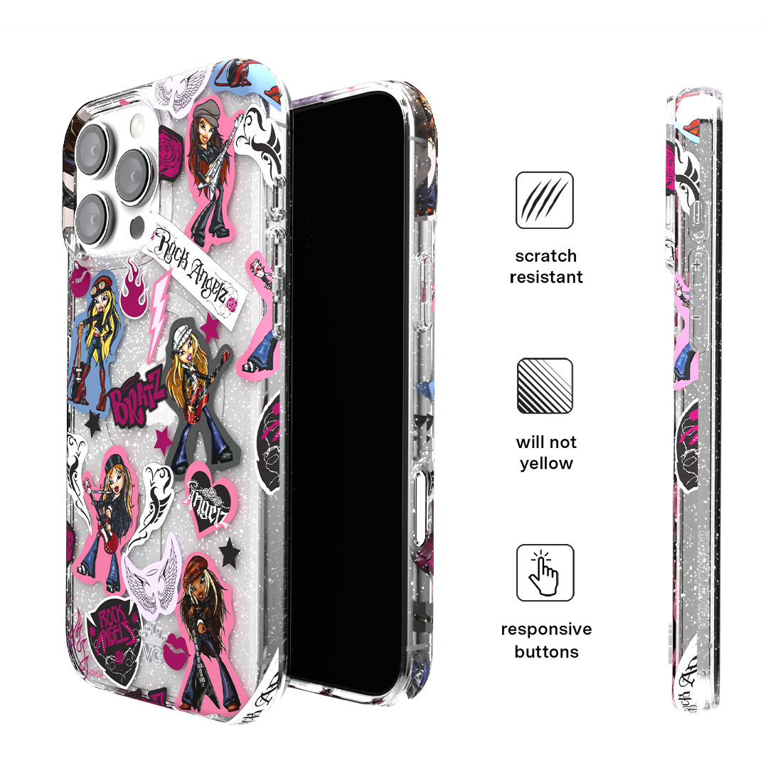Bratz Rock Angelz Glitter iPhone Case
