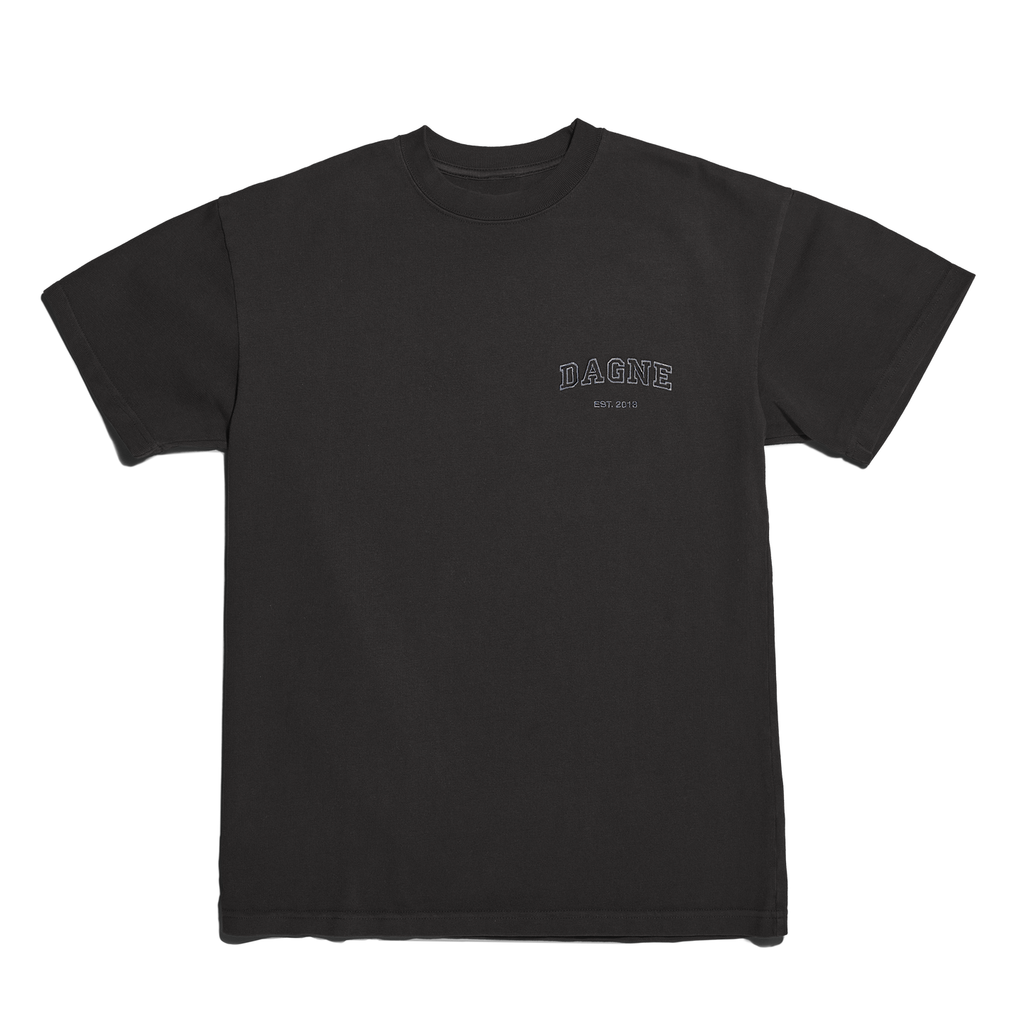 Varsity Logo T-shirt in Onyx, 3X
