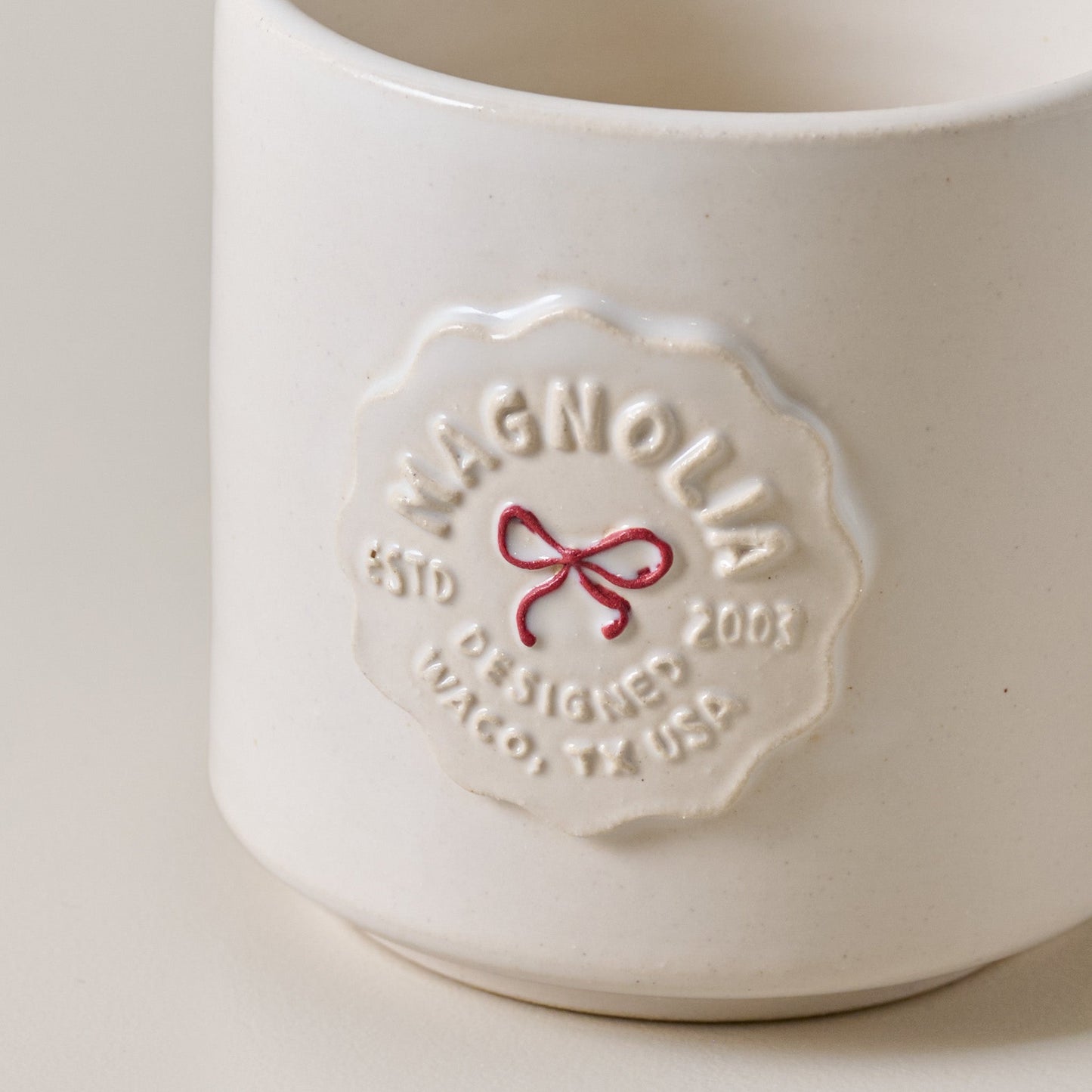 Black Oak Artisan Magnolia Petite Bow Mug