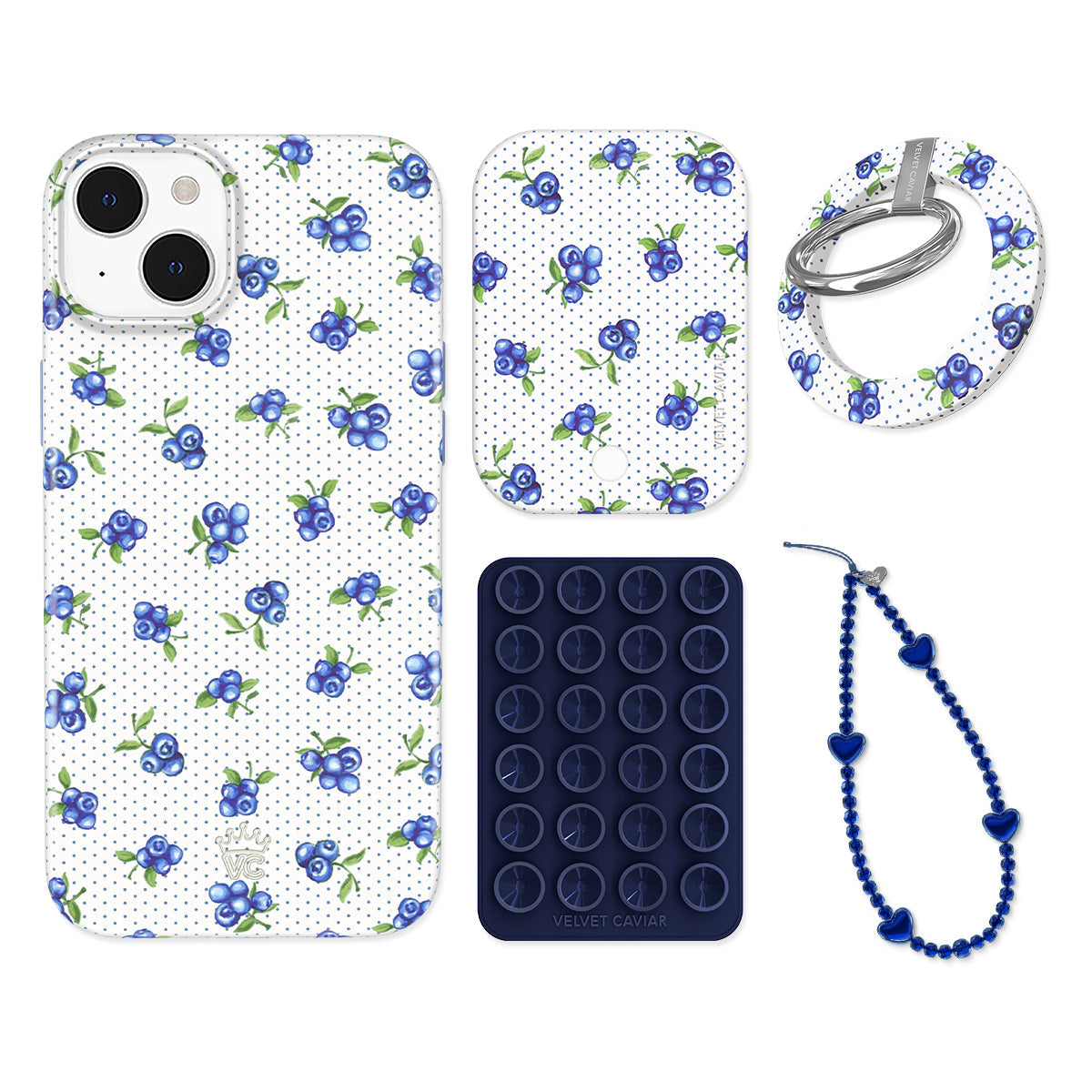 Blueberry Baby iPhone Bundle Set - Grip