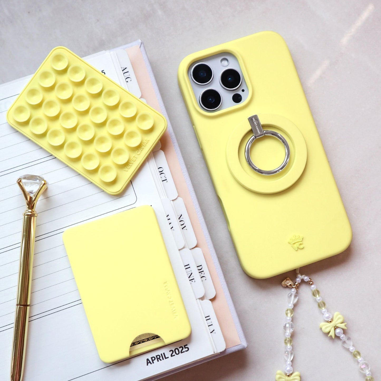 Butter Yellow MagSafe Grip Ring