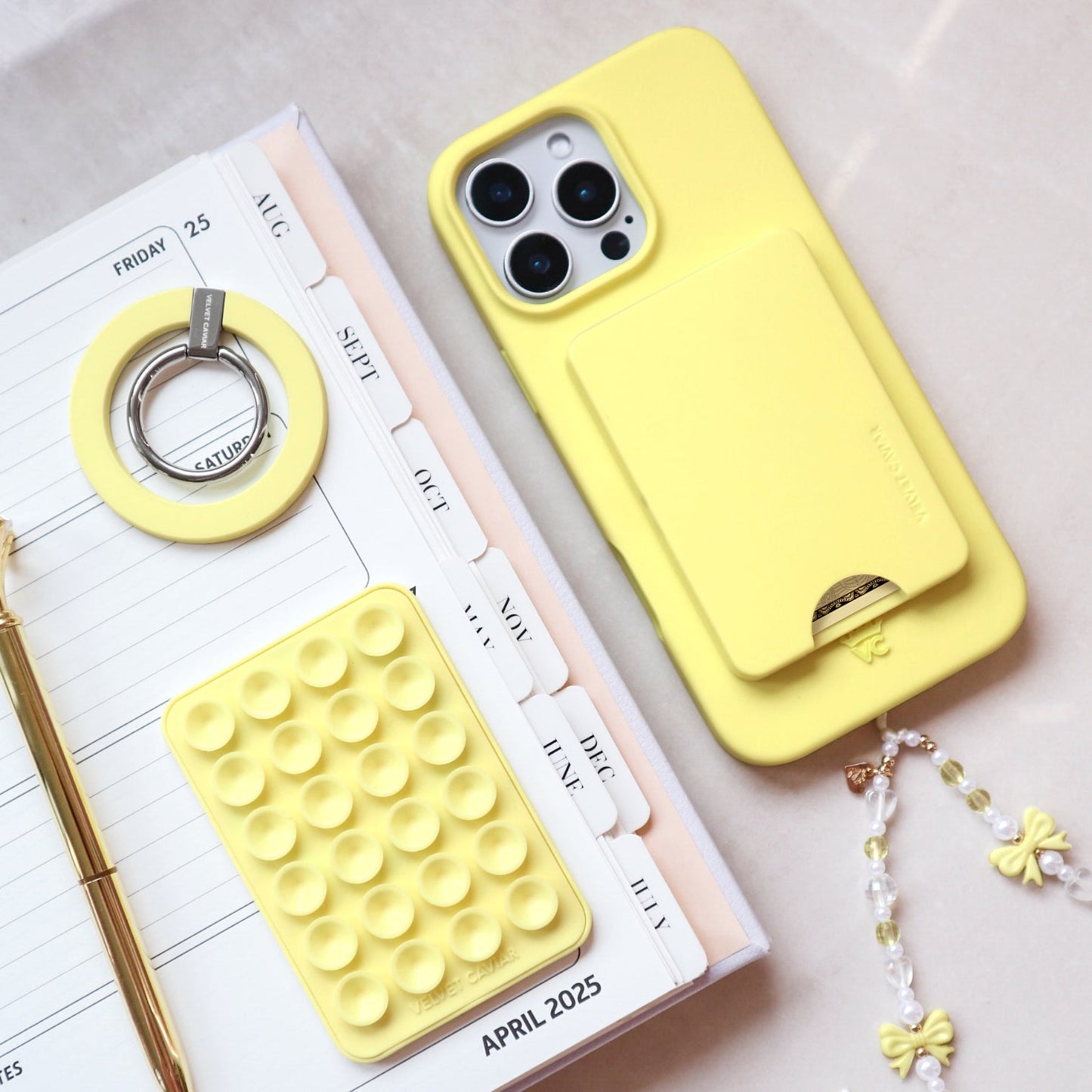 Butter Yellow MagSafe Wallet