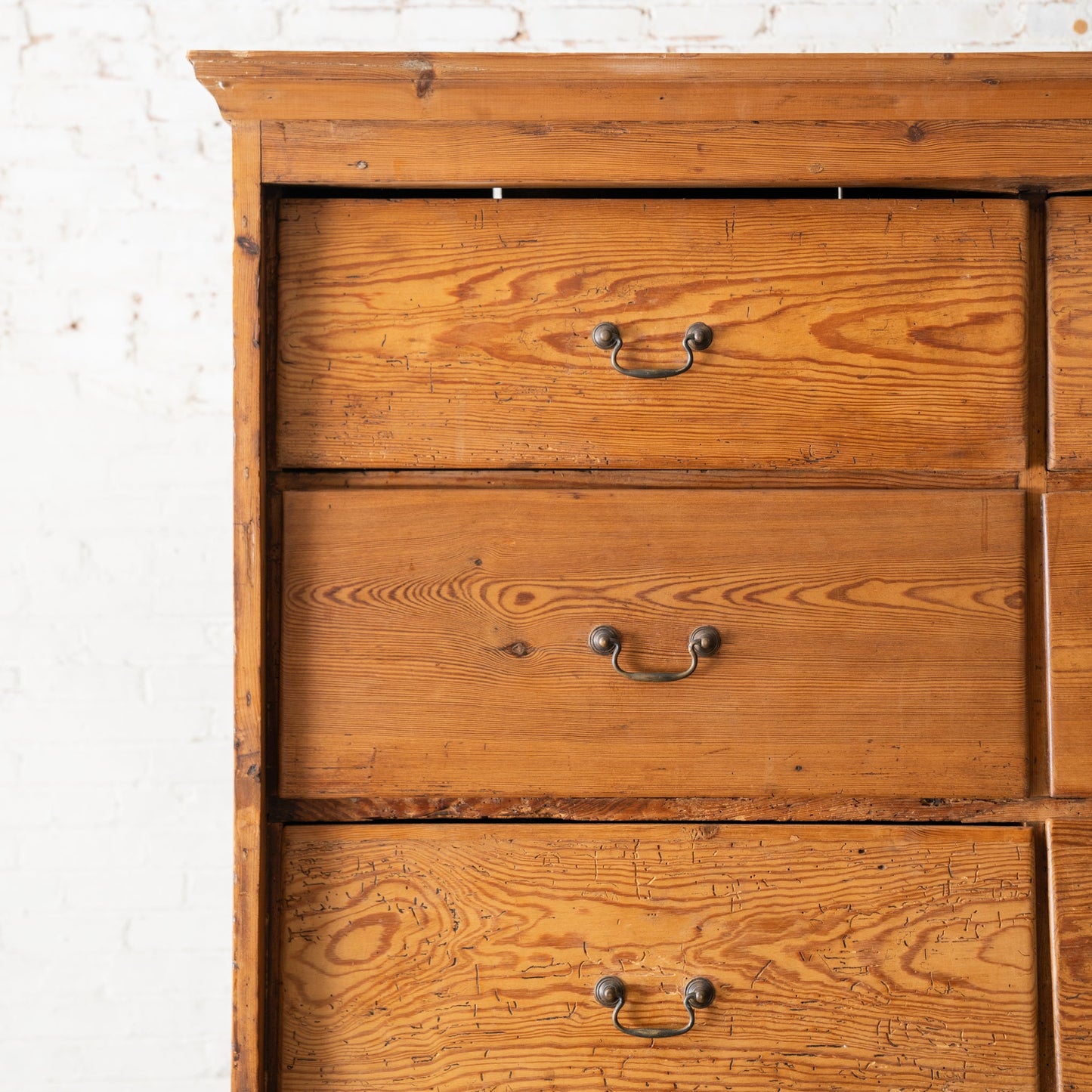 Vintage Large Twelve Drawer Chest of Drawers
