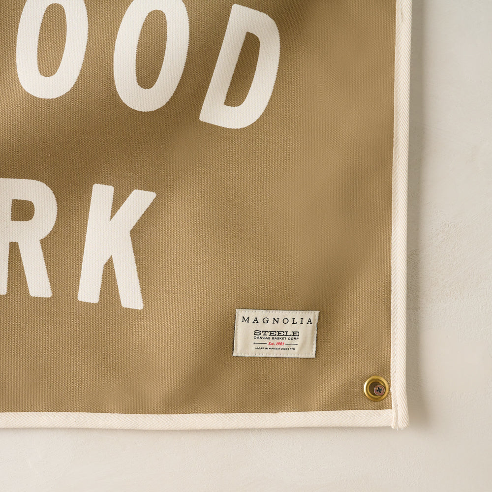"Do Good Work" Canvas Flag