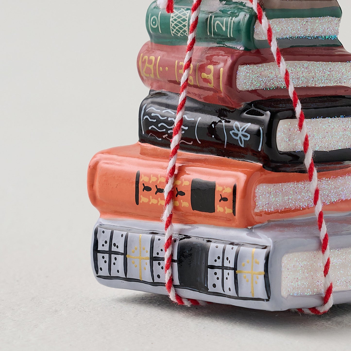 Bookstack Ornament