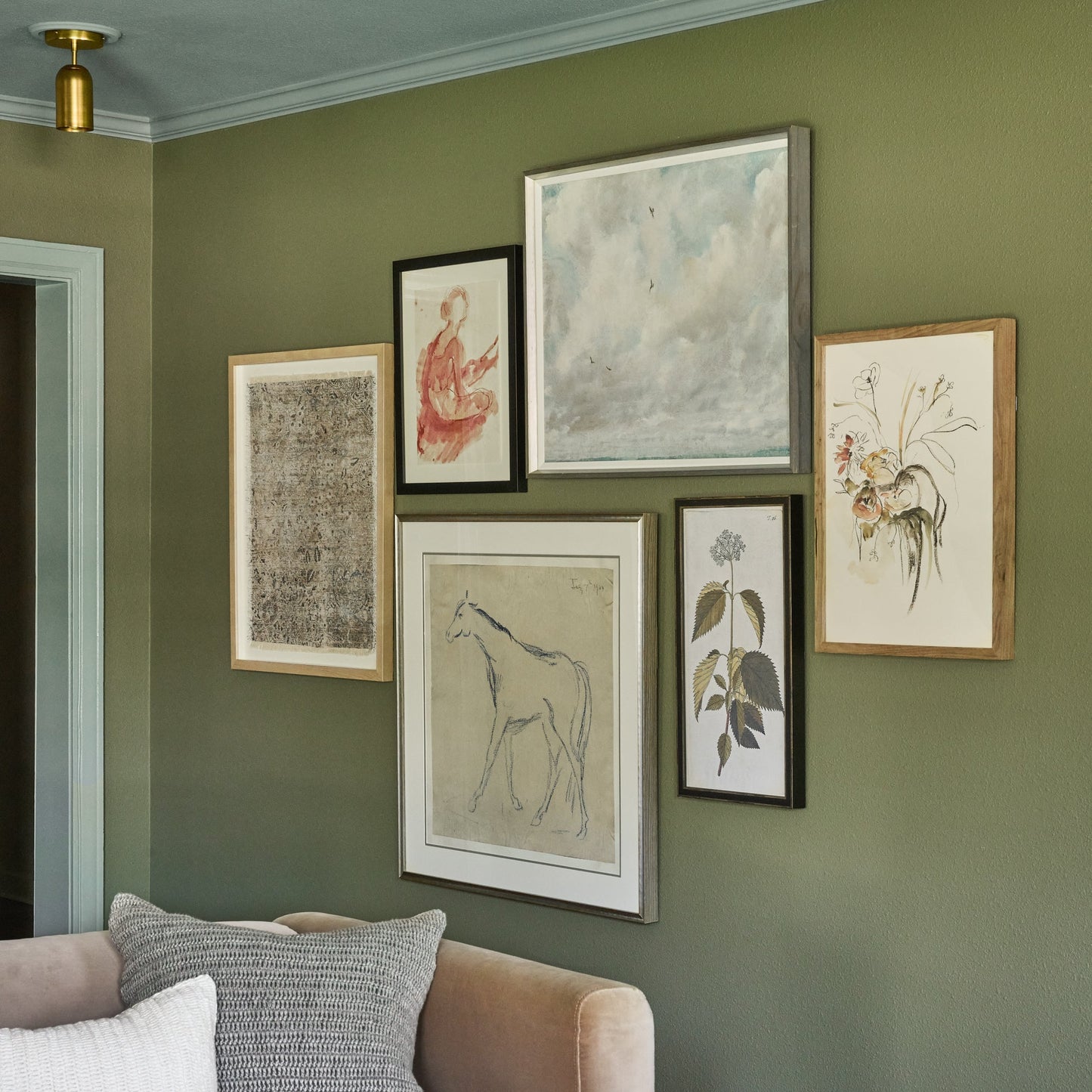 Bruges Framed Textile