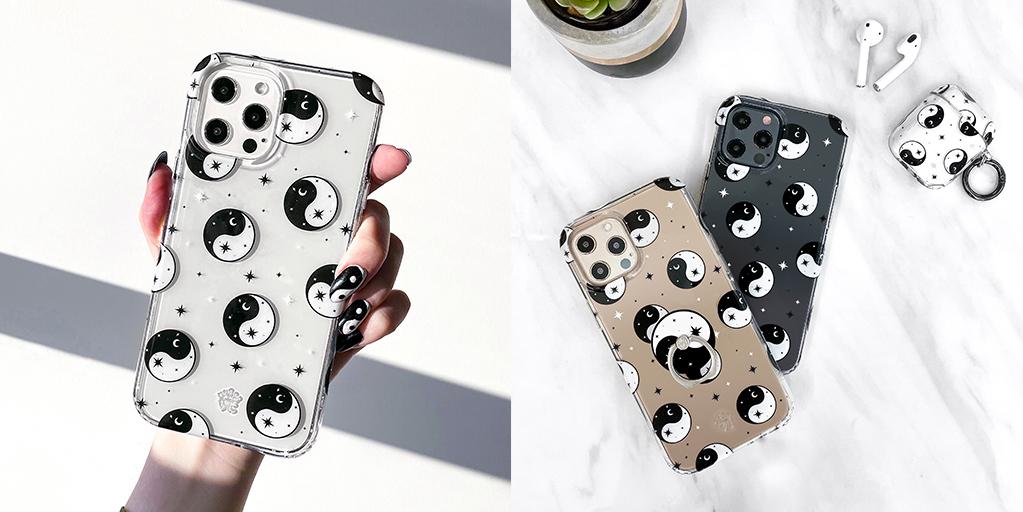 Yin & Yang Clear iPhone Case