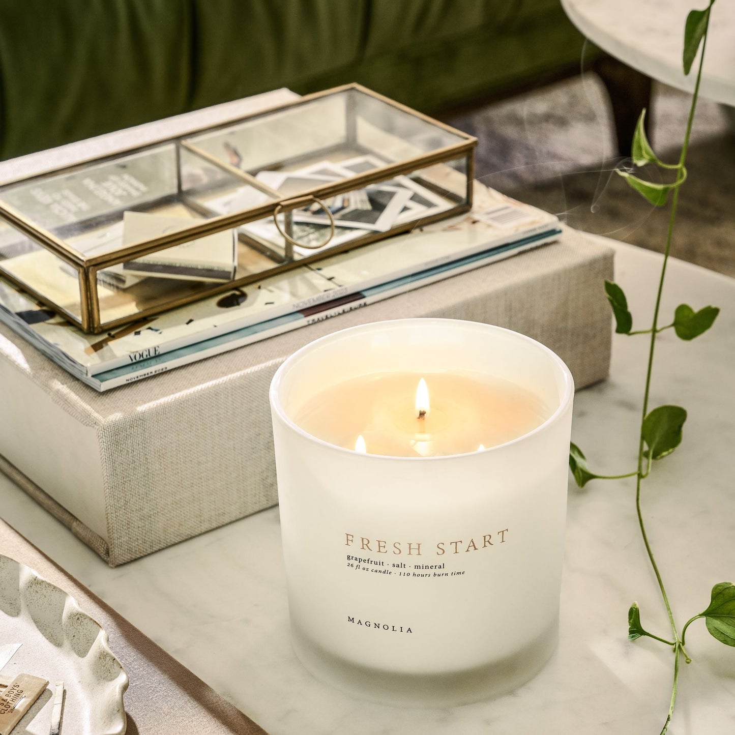 Antique Brass Keepsake Box