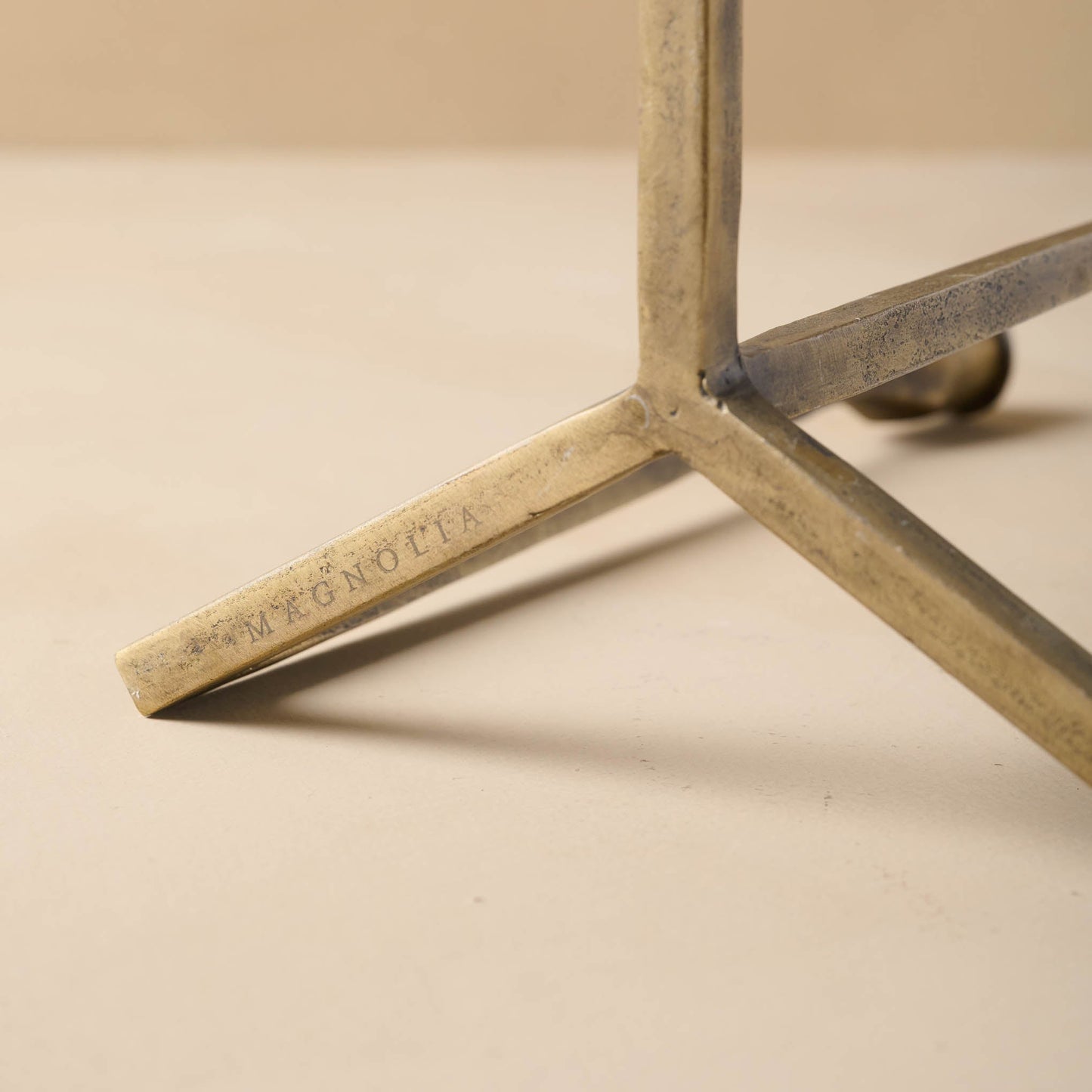 Antique Brass Gatecrest Multi Taper Holder