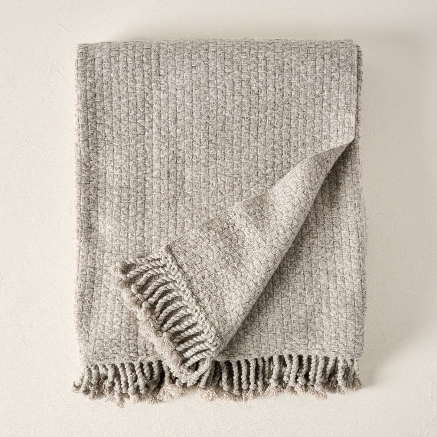 Basketweave Throw