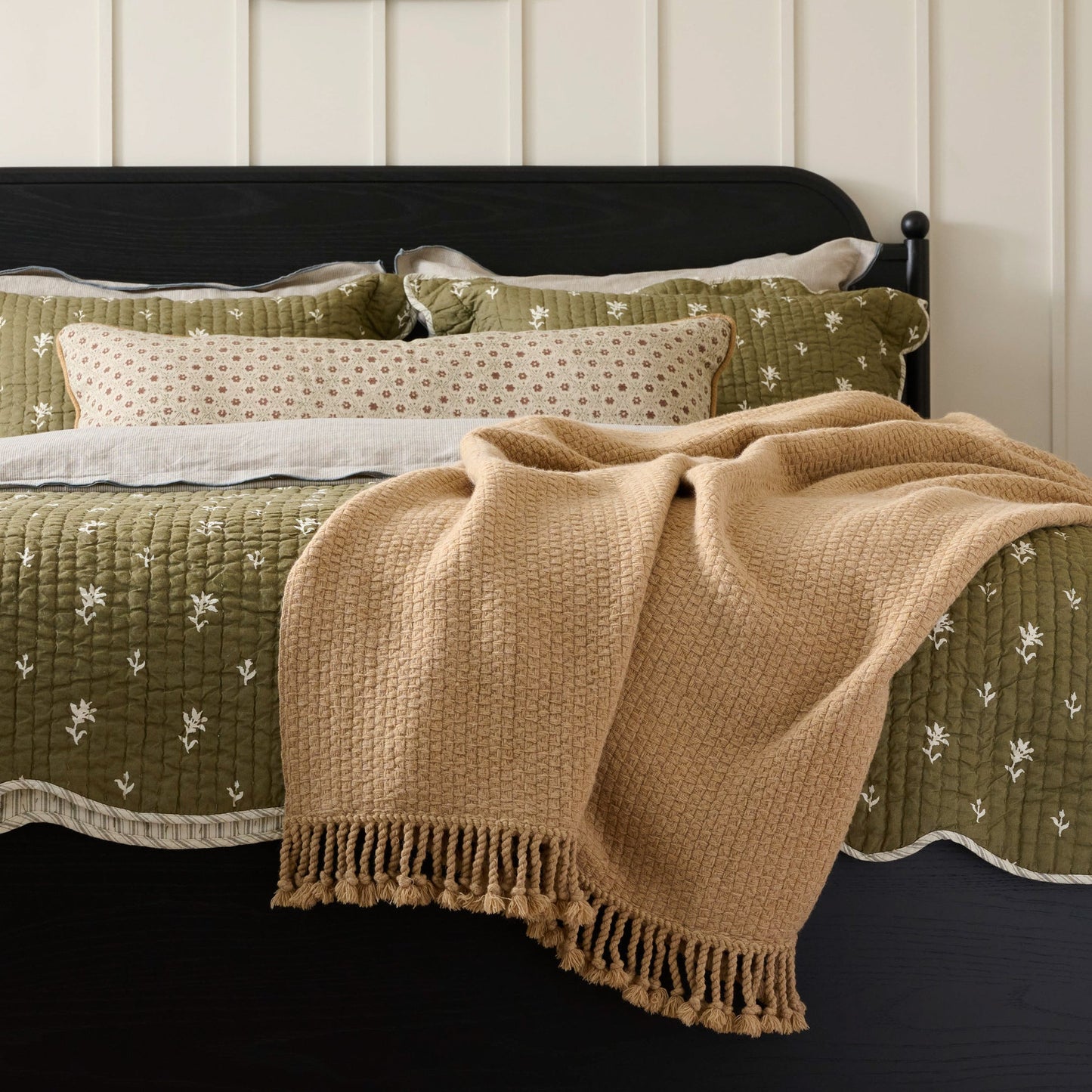 Basketweave Throw