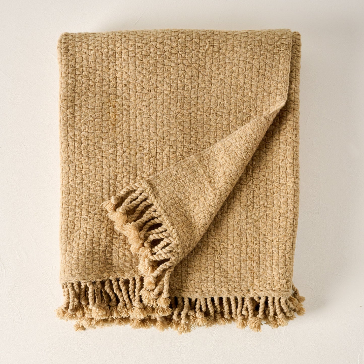 Basketweave Throw