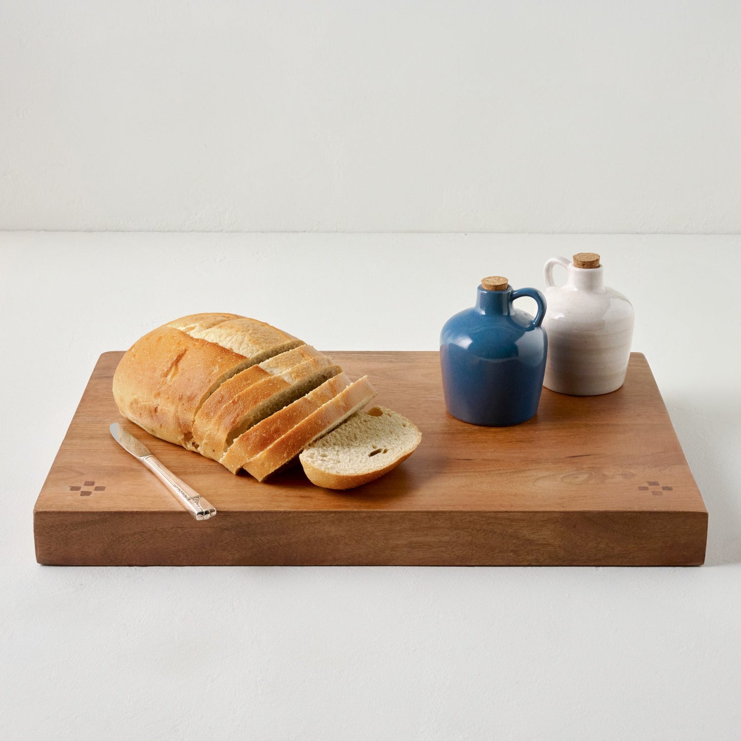 Vintage-Inspired English Inlay Serving Board