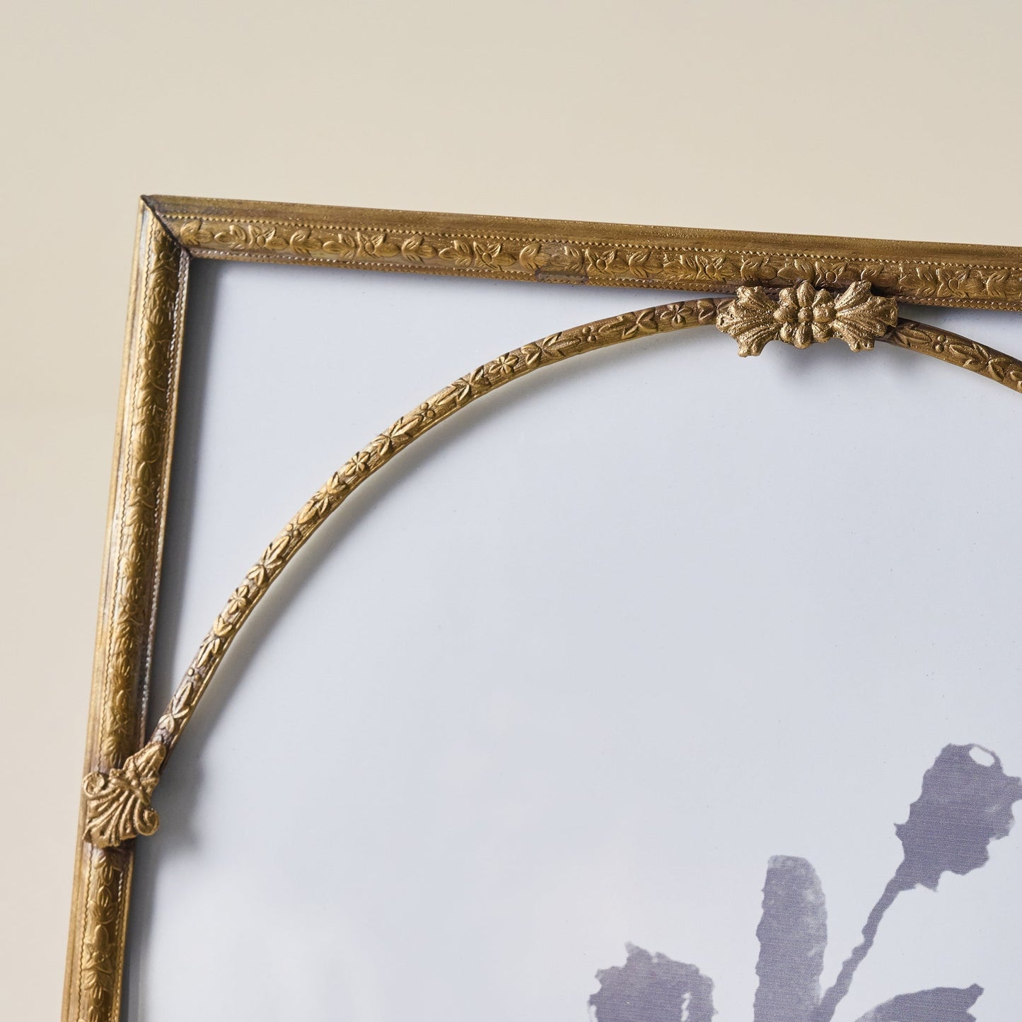 Vienna Antiqued Brass Photo Frame