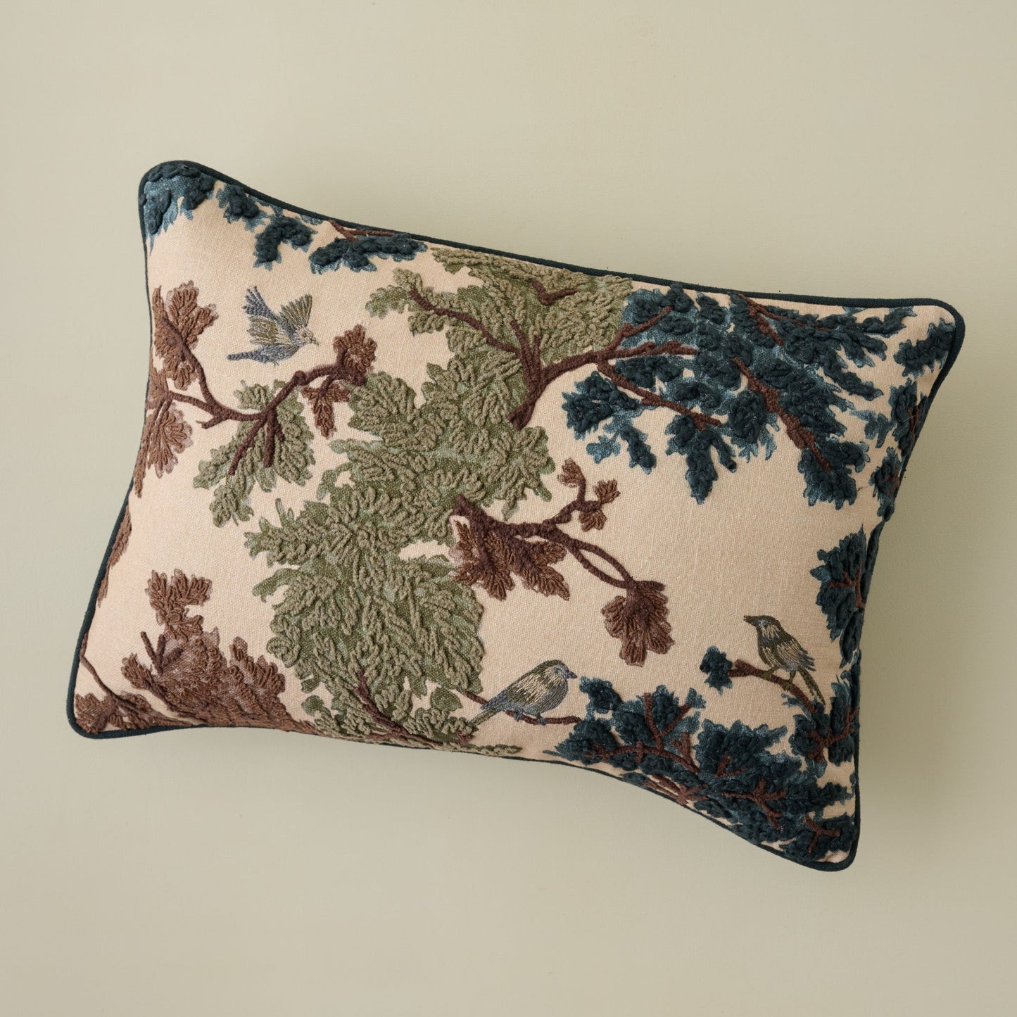 Bennett Embroidered Pillow and Throw Bundle