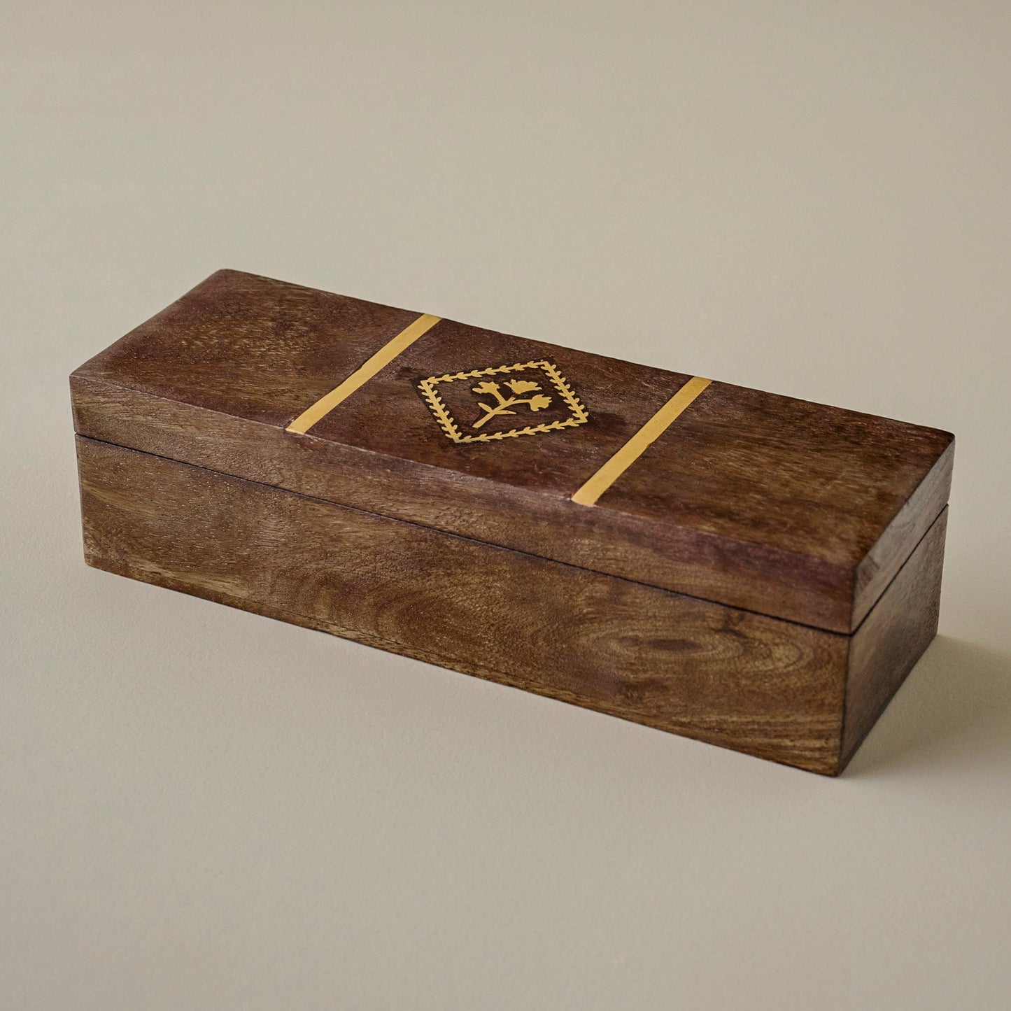 Wood and Brass Dominos