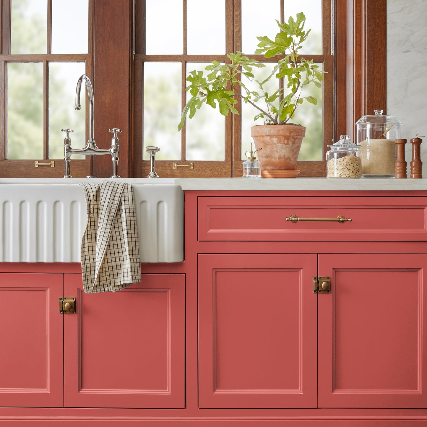 Vine Ripened Tomato - Trim, Door + Cabinetry Paint