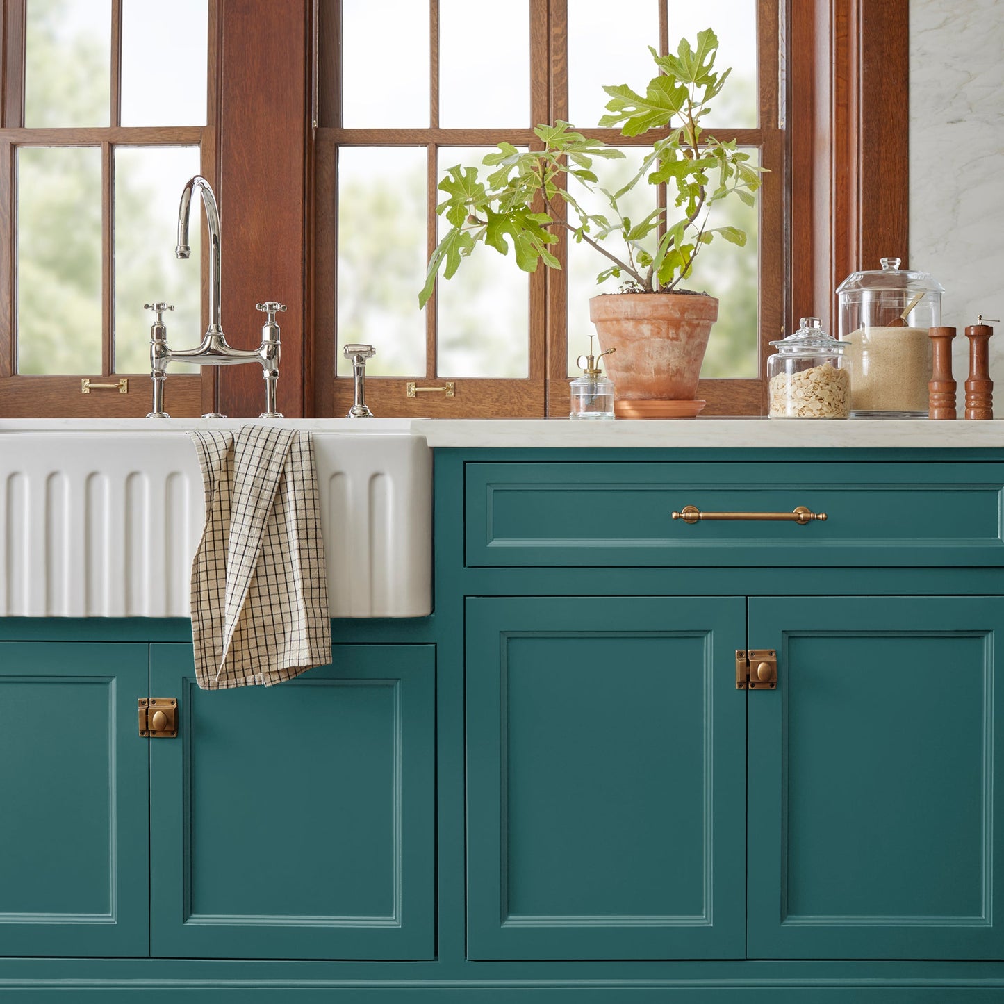 Water Garden - Trim, Door + Cabinetry Paint