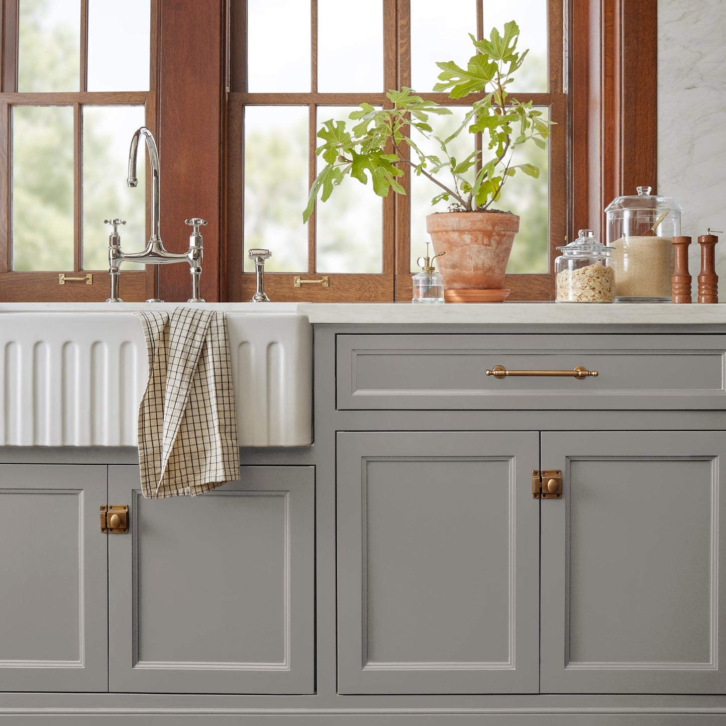 Before + After - Trim, Door + Cabinetry Paint