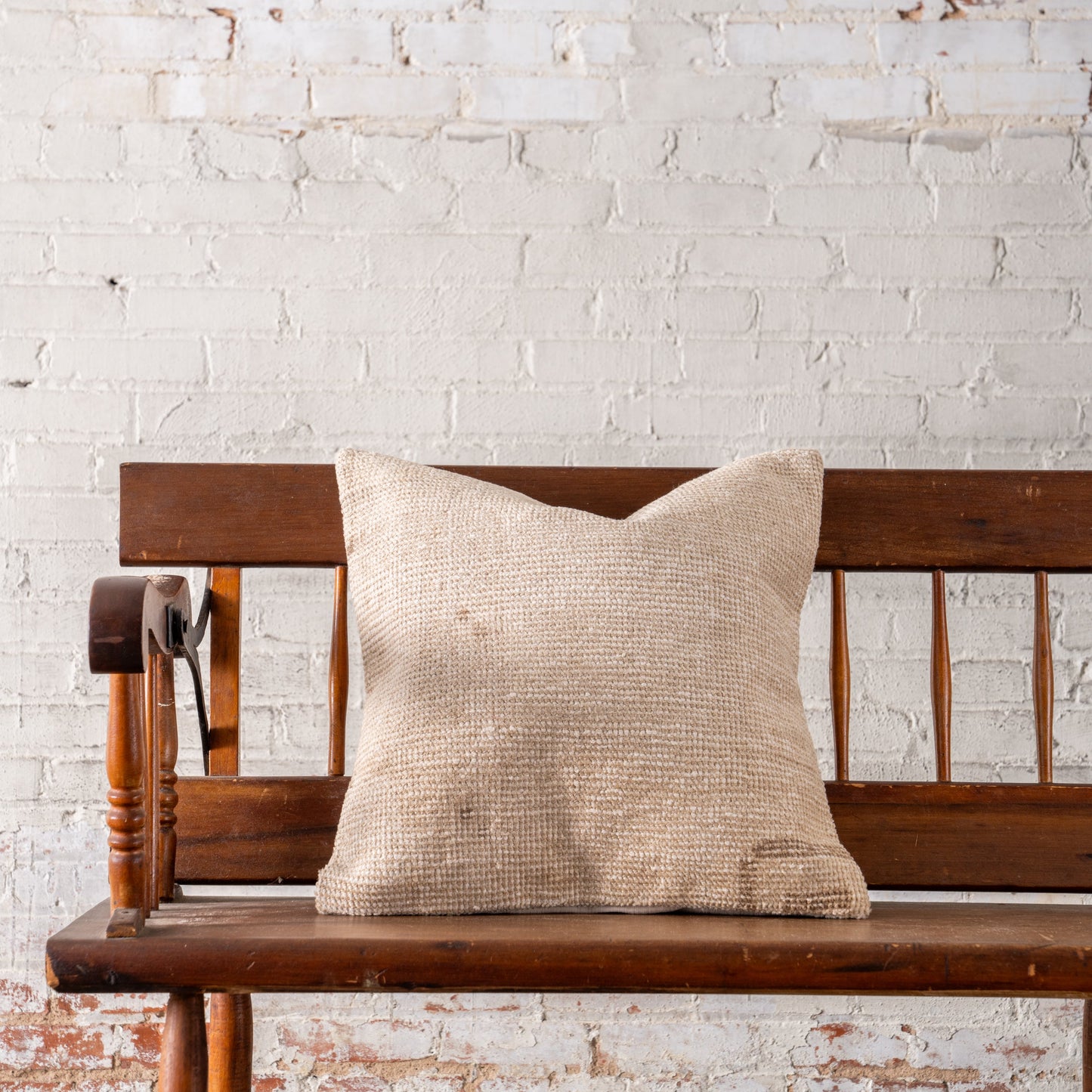Vintage OAK Hand-Knotted Pillow