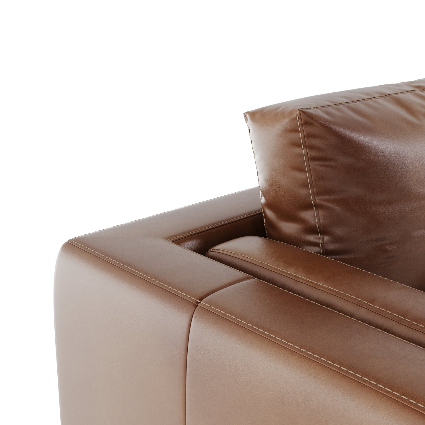 Andrews Leather Sofa