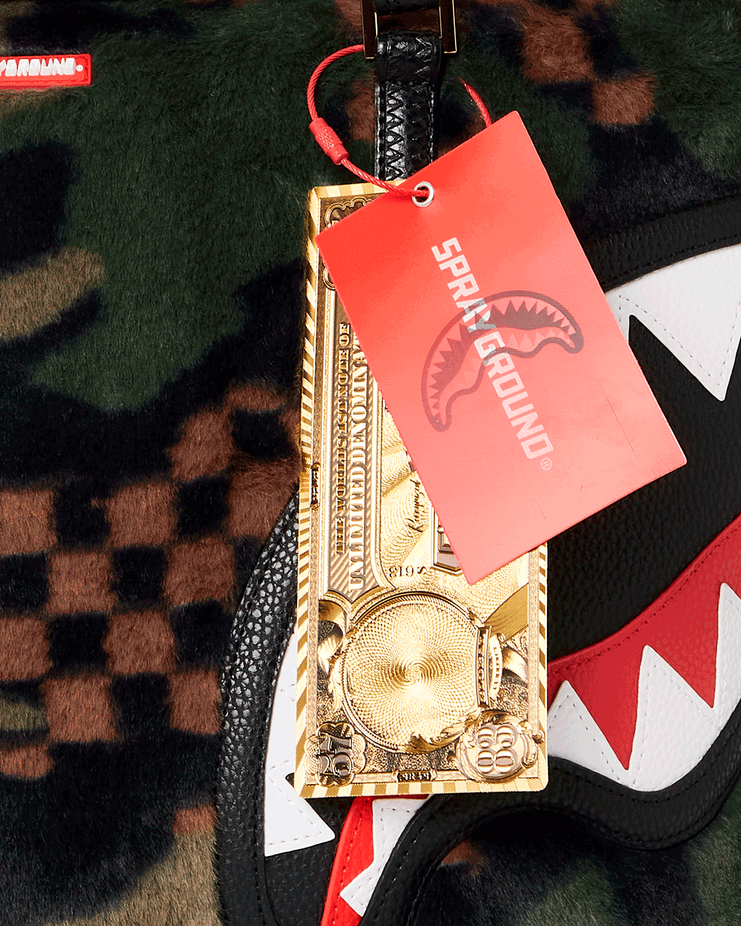 BIG SKY FUR SHARK TOTE