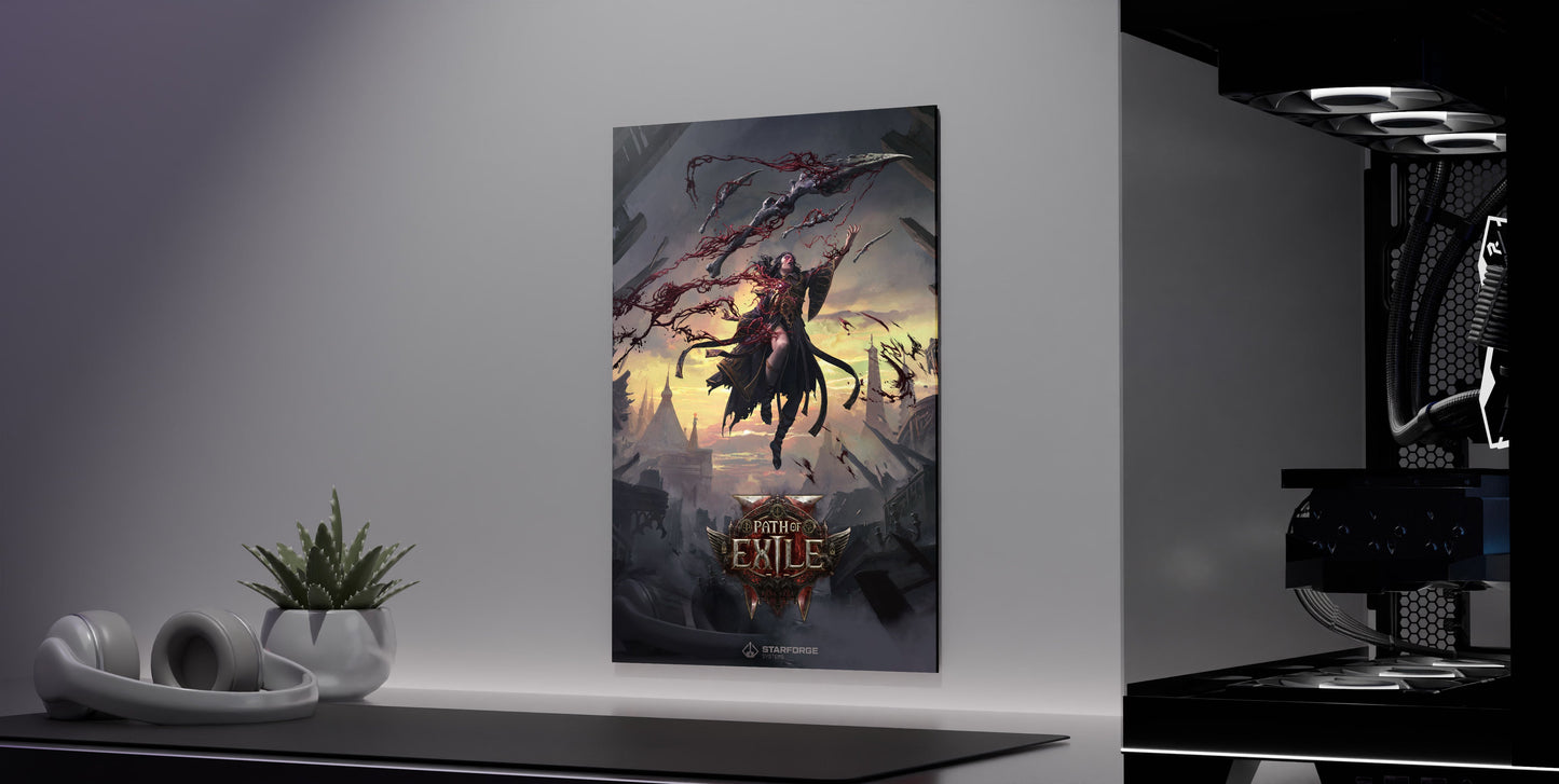 Blood Mage - Path of Exile 2 Wall Art