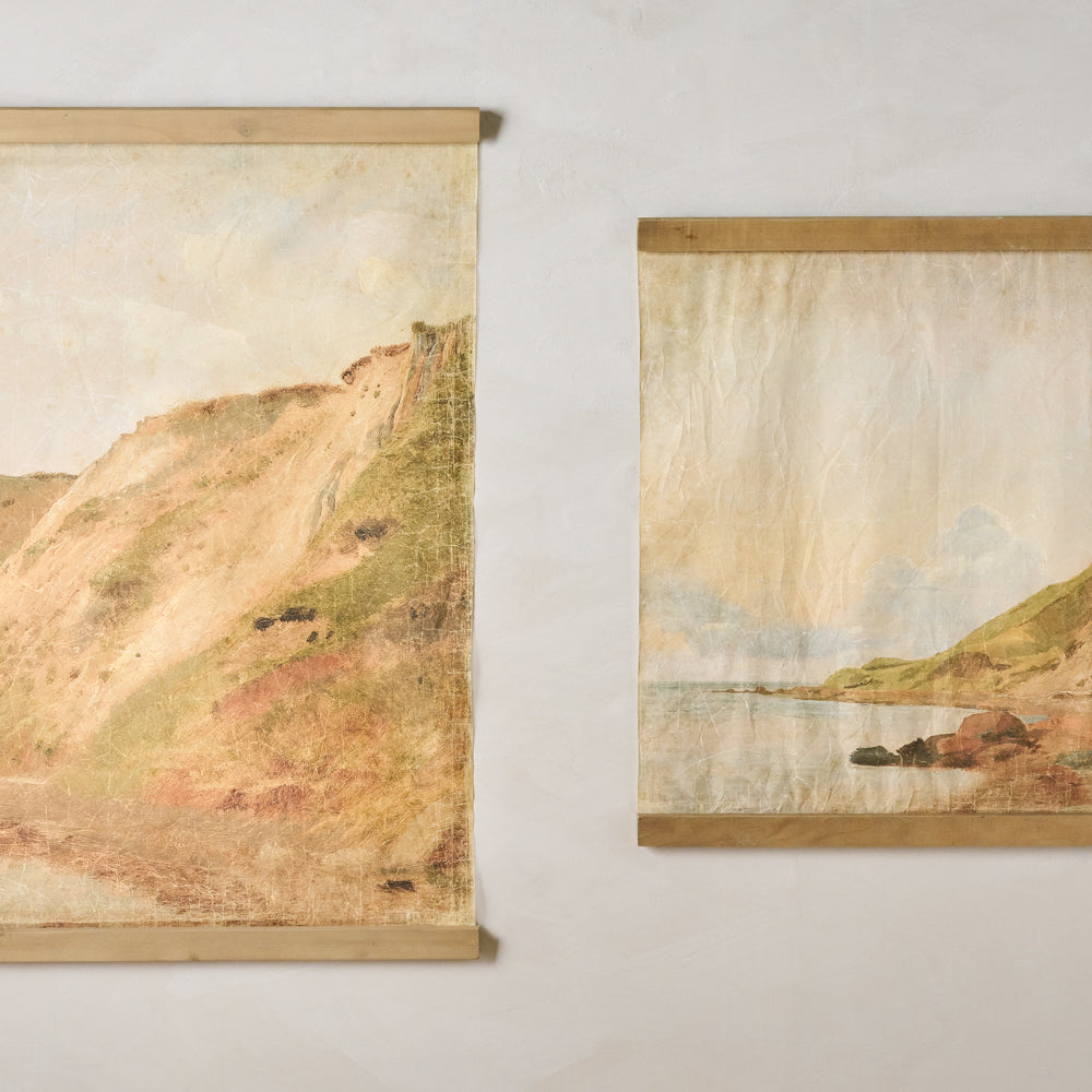Vintage Serene Retreat Tapestry