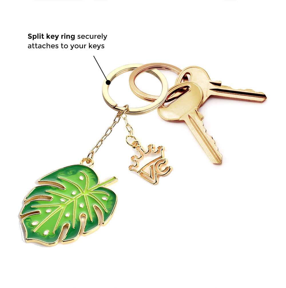 Banana Leaf Keychain