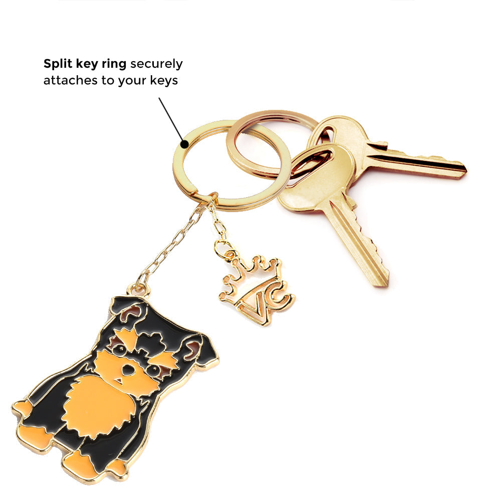 Yorkie Keychain