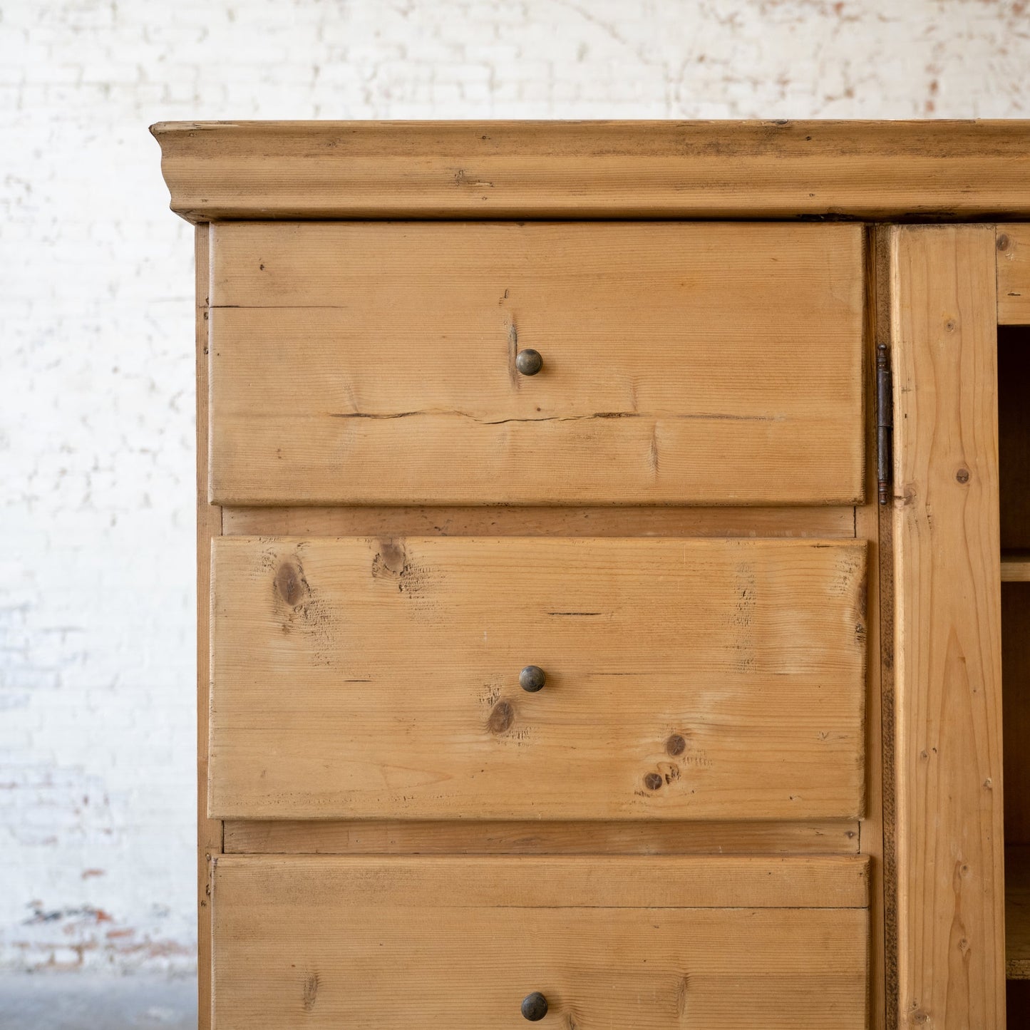 Vintage Danish Pine Cabinet
