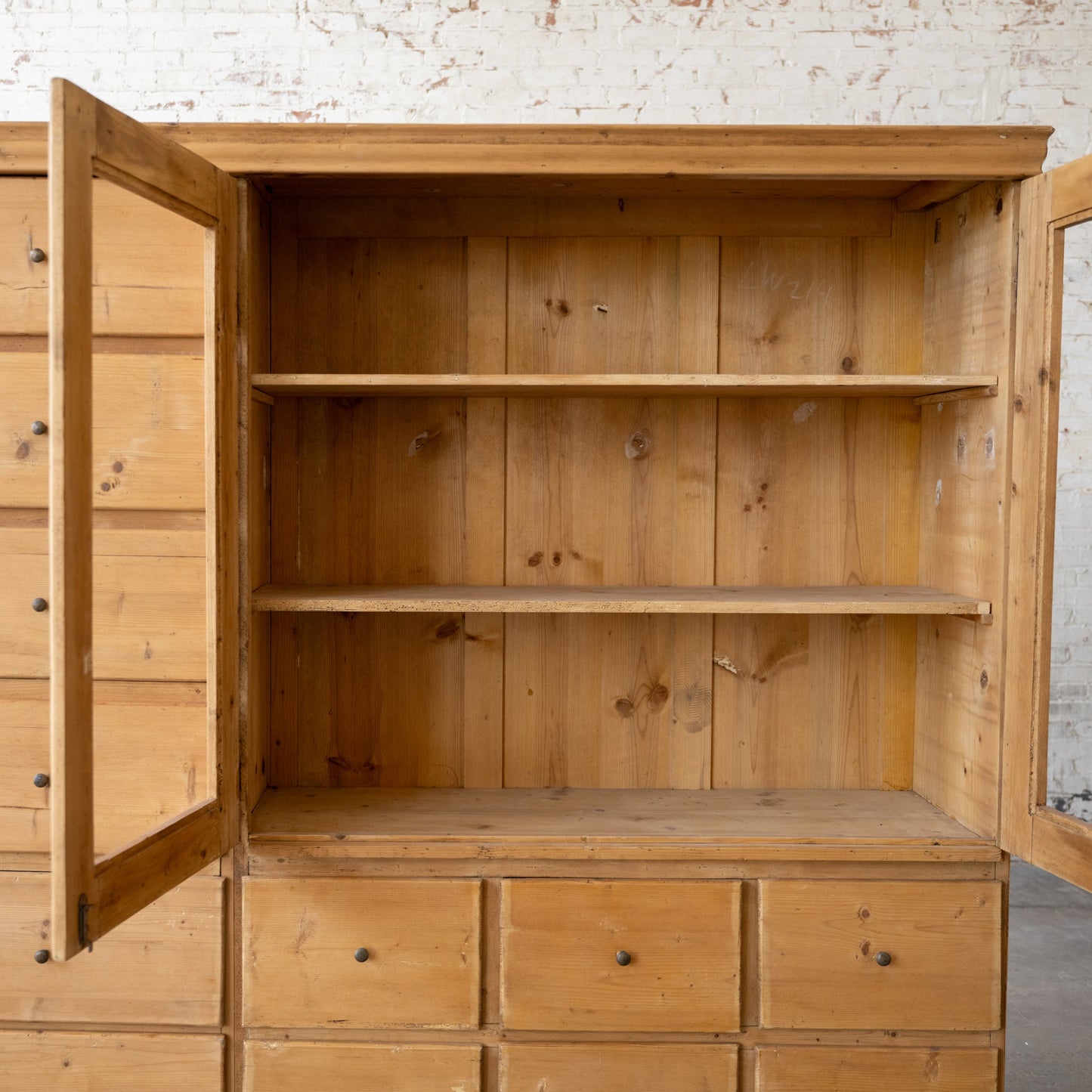 Vintage Danish Pine Cabinet