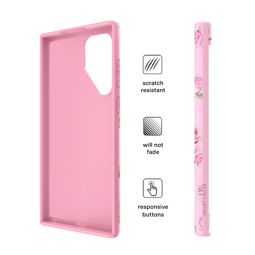 Baby Pink Roses Samsung Case