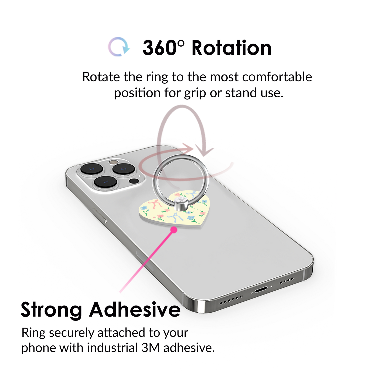 Buttercup Bows Phone Ring