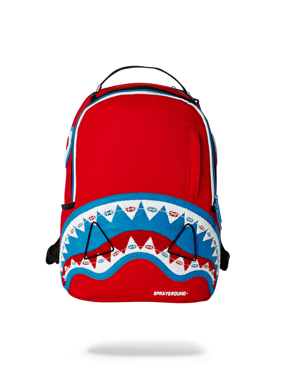 BRACES SHARK (RED)