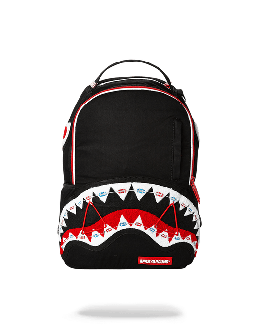 BRACES SHARK (BLACK)