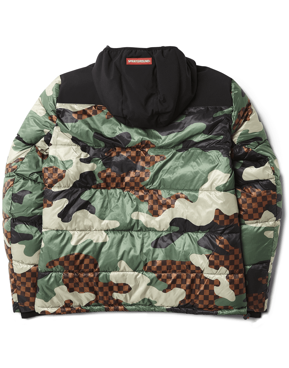CAMO CHECKERED PUFFER