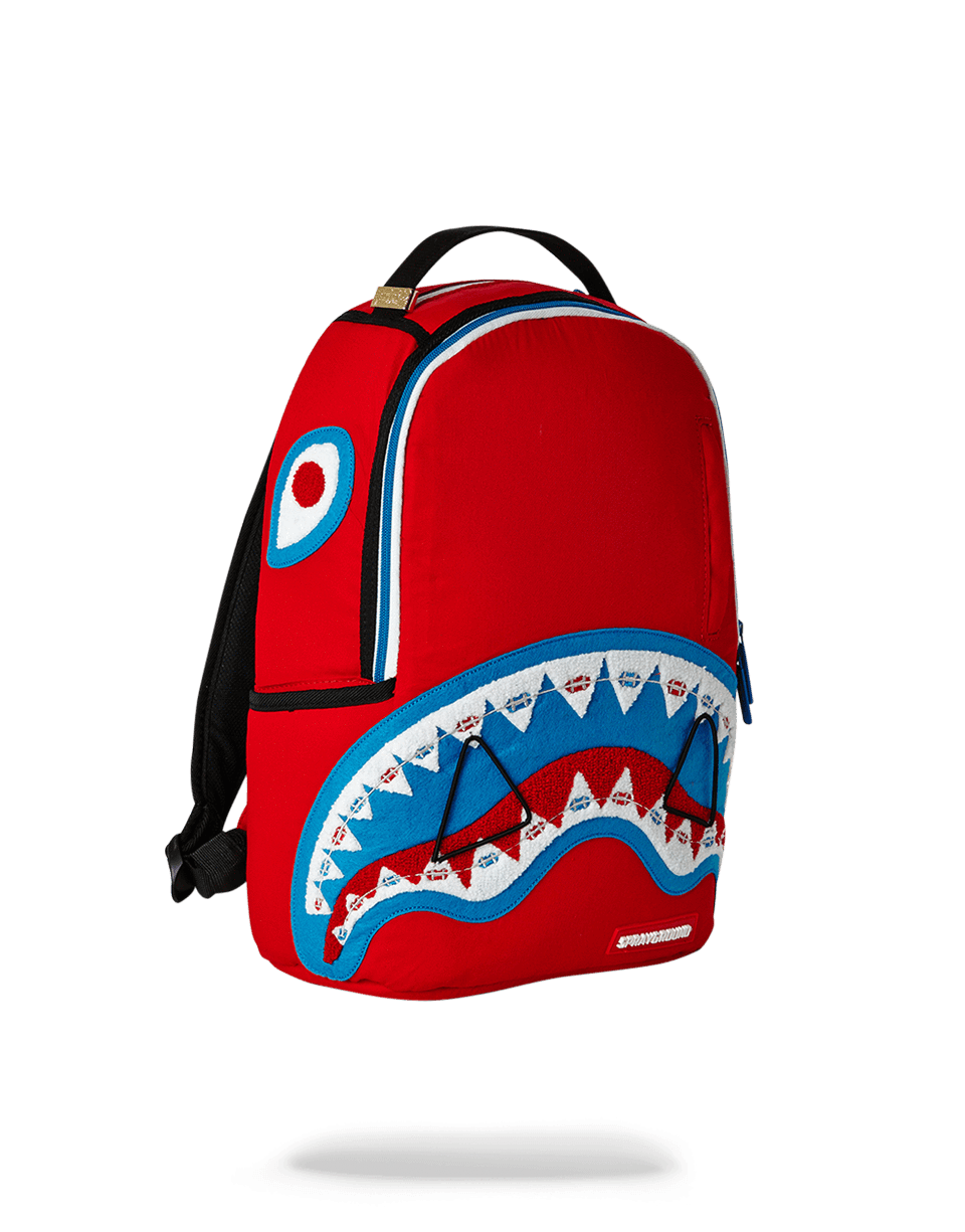 BRACES SHARK (RED)