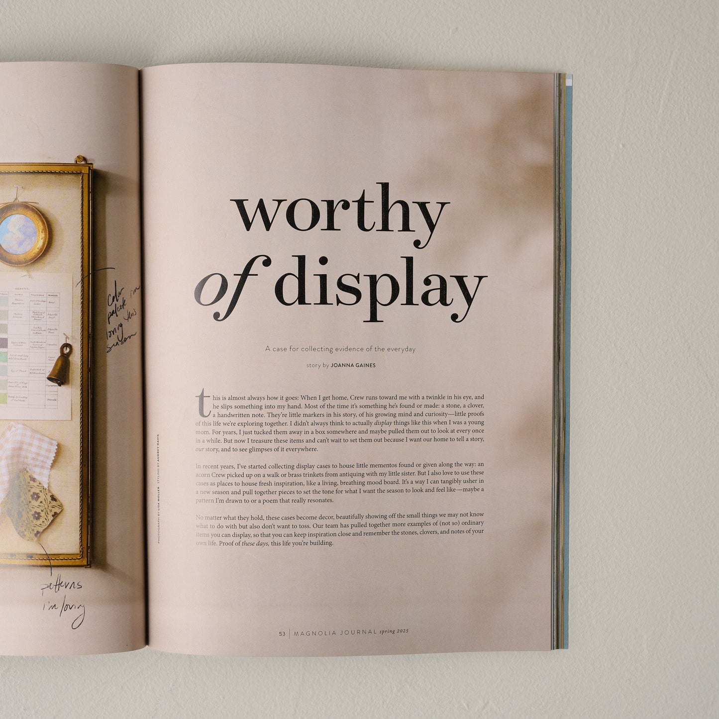 Your Story Brass Display Cabinet