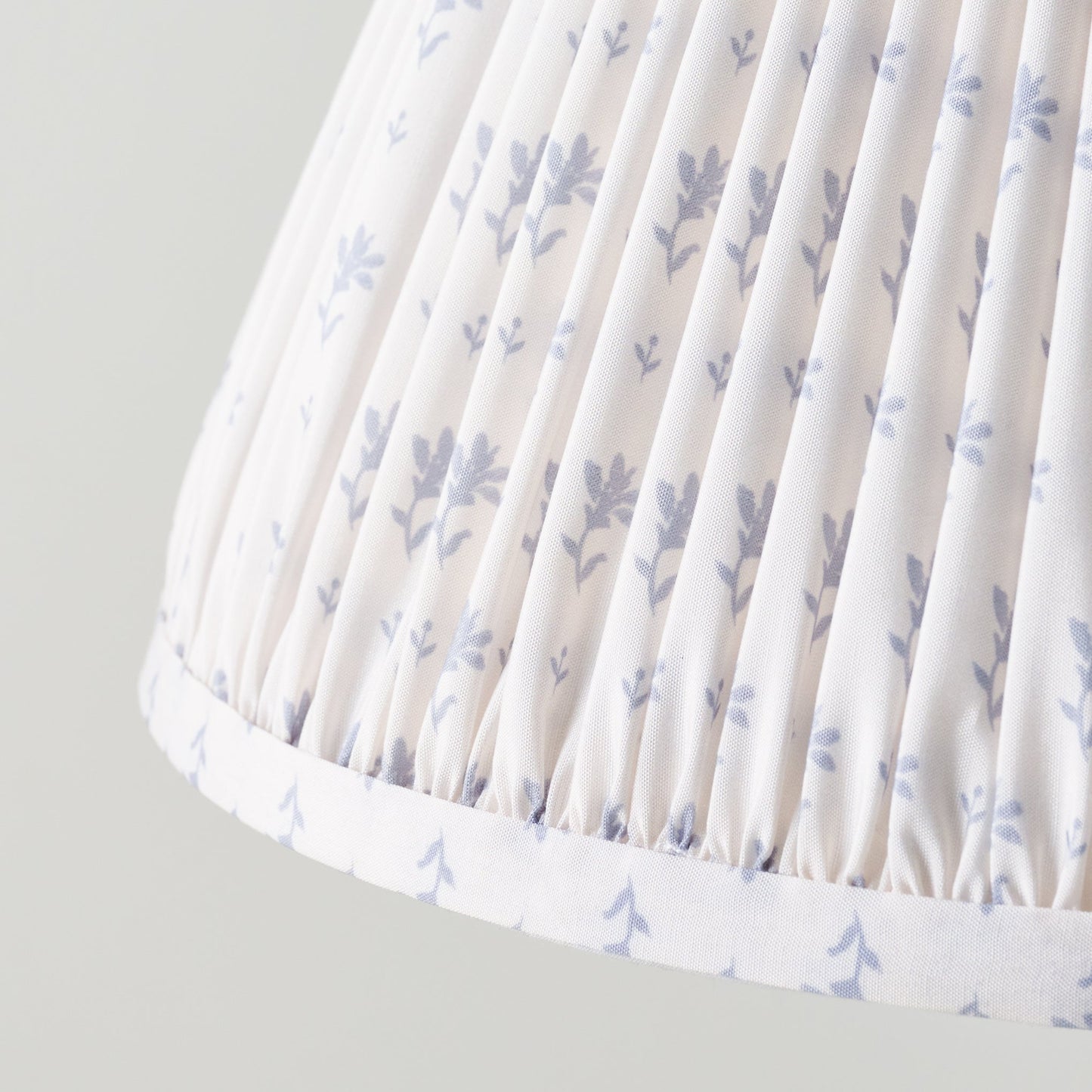 Blue Blockprint Shade