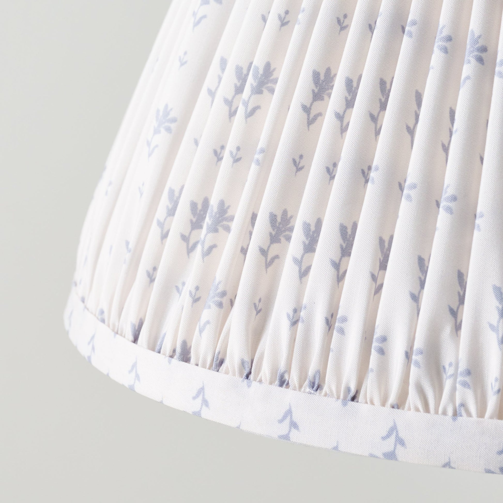 Blue Blockprint Shade