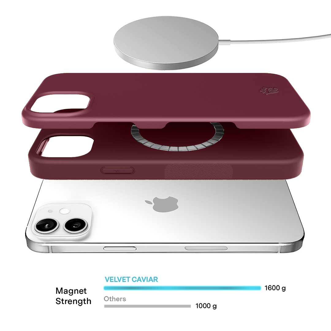 Burgundy 1990 iPhone Case