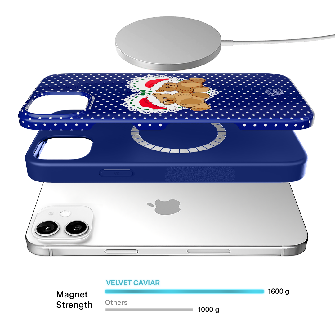 Winter Teddy iPhone Case