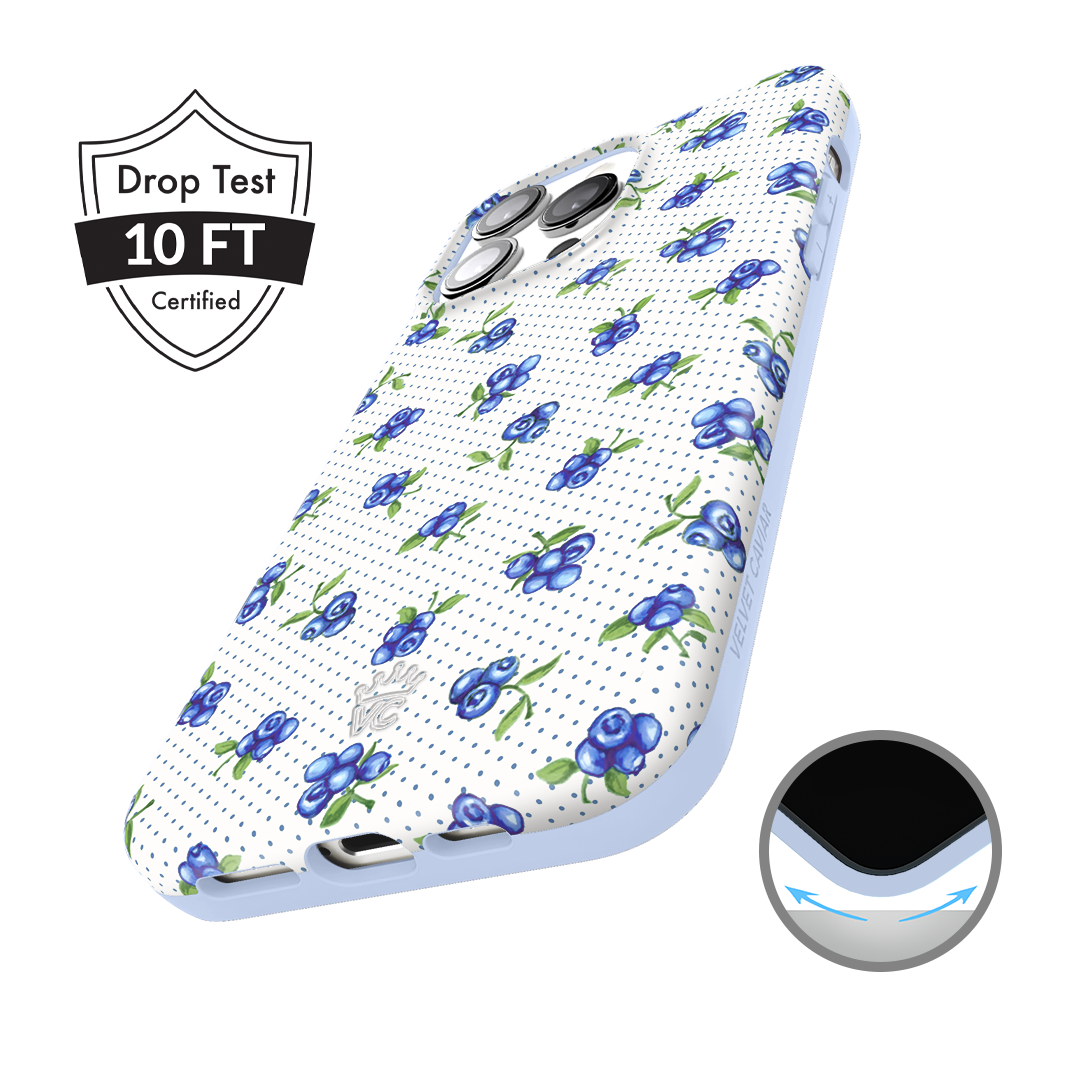 Blueberry Baby iPhone Case