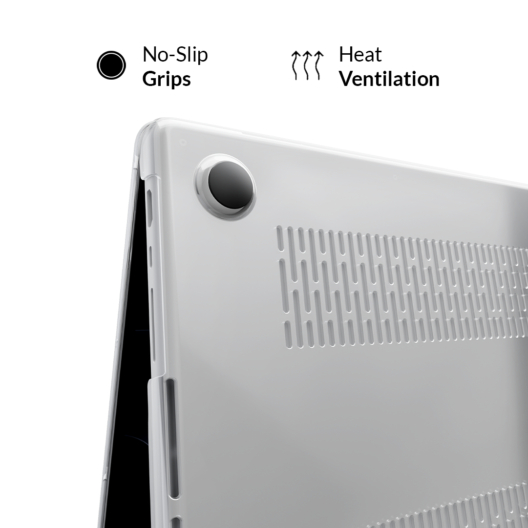 White Stars MacBook Case