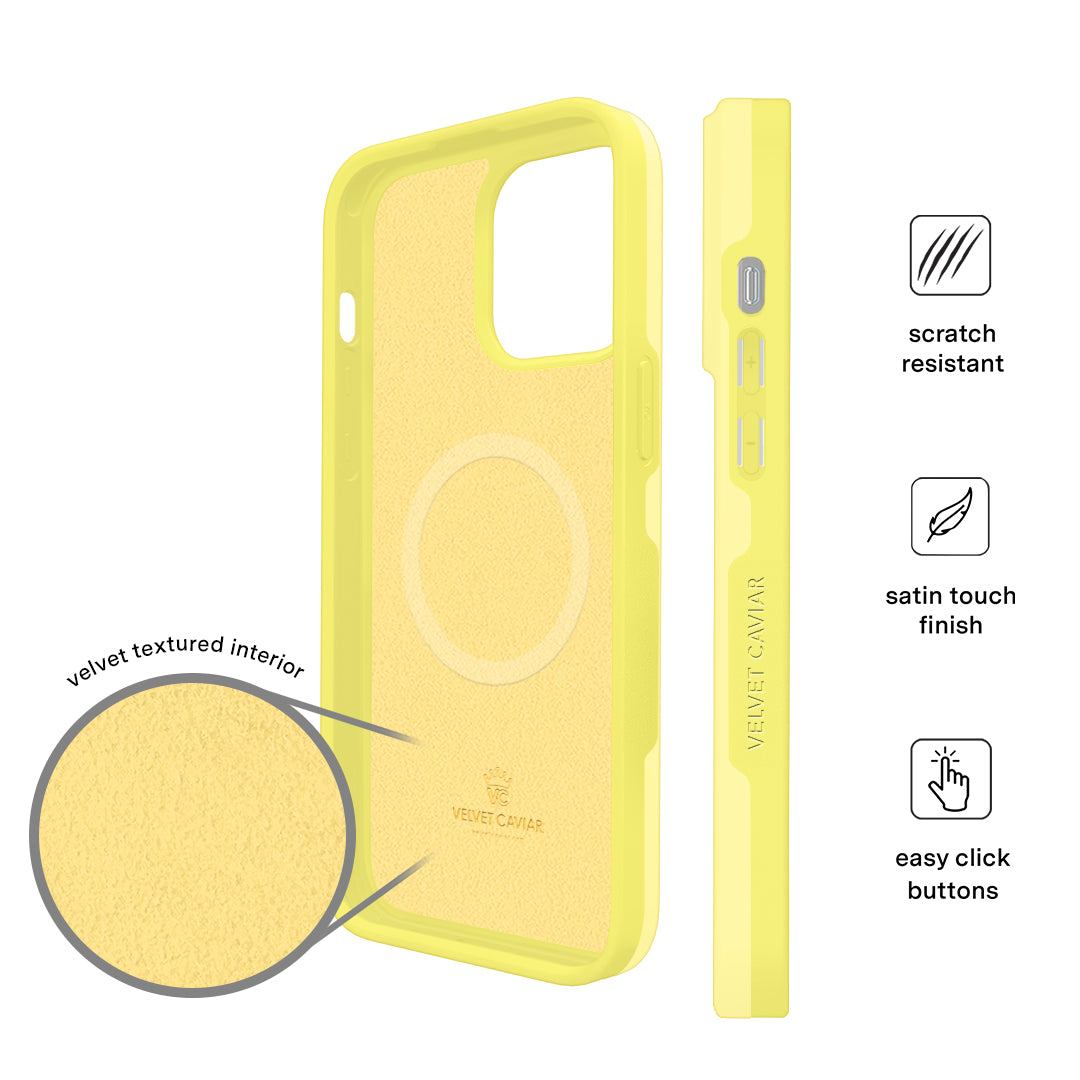 Butter Yellow iPhone Case