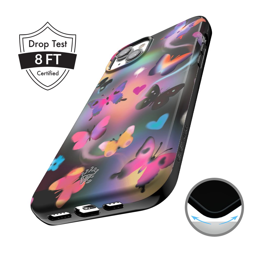 Aurora Butterfly iPhone Case