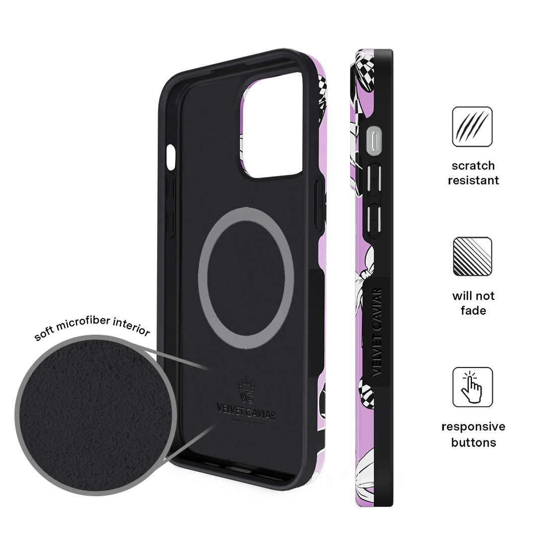 Beetlejuice Bows iPhone Case