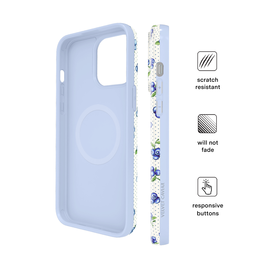 Blueberry Baby iPhone Case